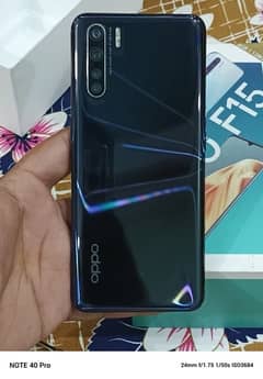 oppo F15 8gb 128gb with box 10 by 9.5condition URGENT SALE