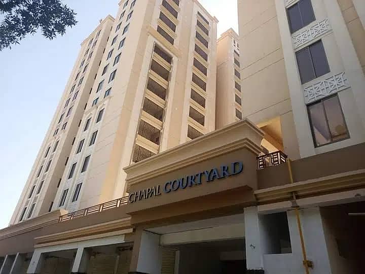 flat available rent & sale in chapal courtyard 5