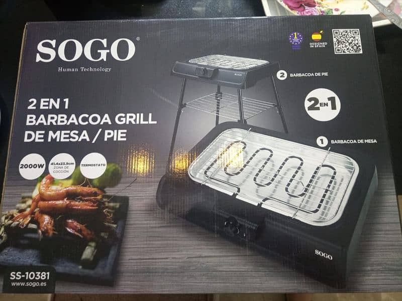 Electric BBQ Barbeque Grill brand new for sale-Rwp 1