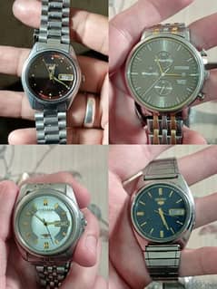 4 original watches (read description)
