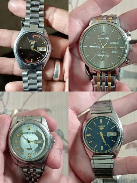 4 original watches (read description) 0