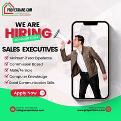 Sales Executives Required For a property website and software