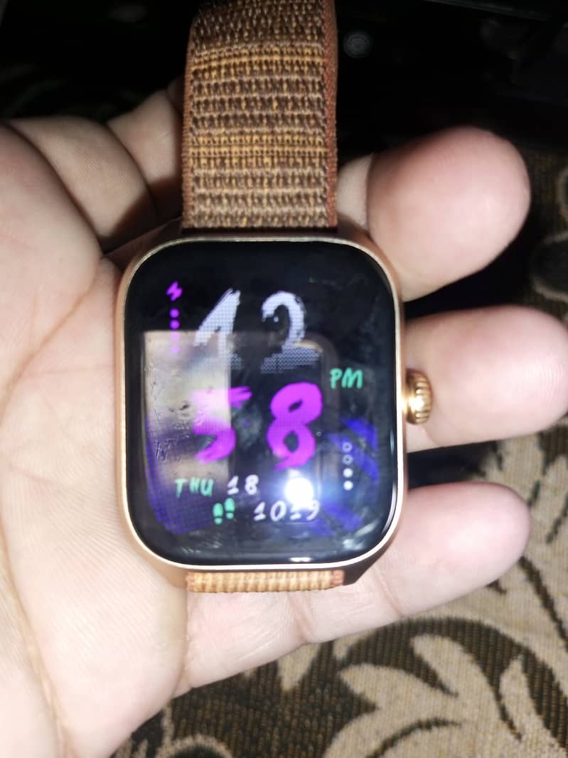 Amazfit GTS 4 (Autumn Brown) price is negotiable 7