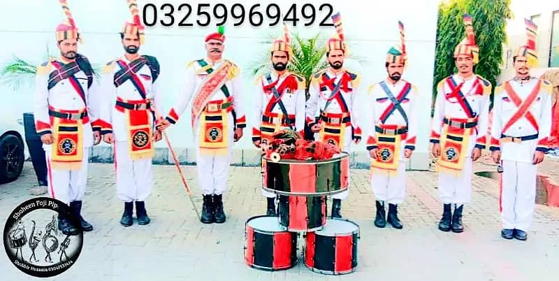 fauji Band Baja foji  band/Dhool Barrat/Shadi/Mehndi/Argent service 2