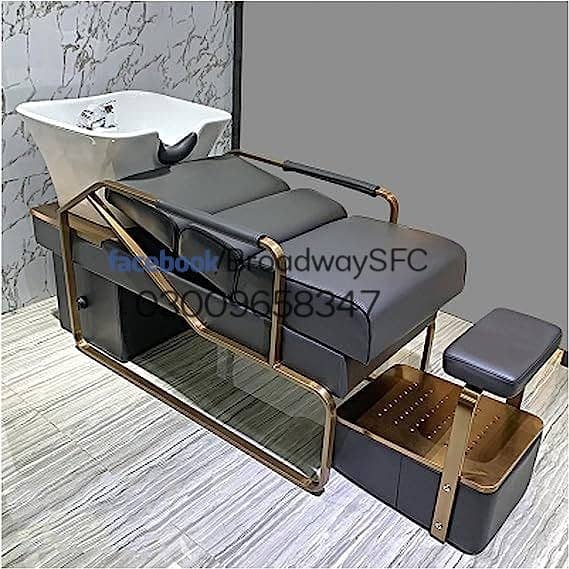 Saloon chair/Barber Chair/Massage bed/Manicure pedicure/Hair wash unit 13