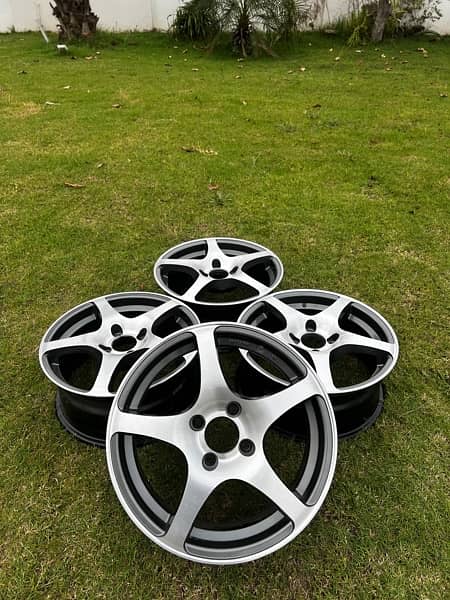 15 Inch Lightweight Alloy Rims For Sale 2