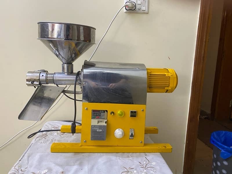 Cold Press Oil Machine - 2nd Hand - Just Like New from Ashfaq & Co 0