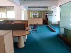 SEMI FURNISHED OFFICE SPACE FOR RENT BLUE AREA