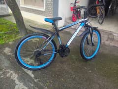 Brand new bicycle with gears just one month used