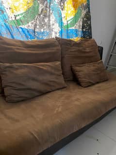 Suede Imported Sofa couch