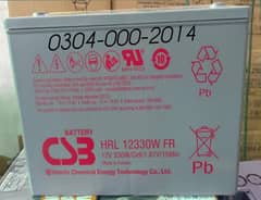 Dry Batteries 100AH 12V CSB Made in Veitnam