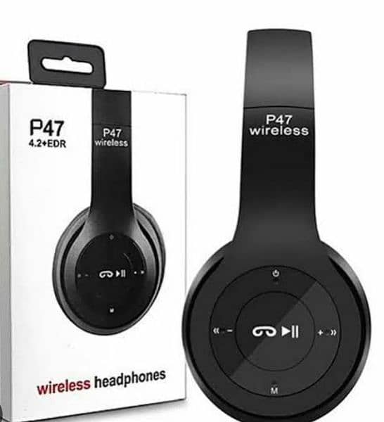 p47 wireless Bluetooth headphones 0