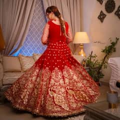 kashees bridal dress for sell full hand work