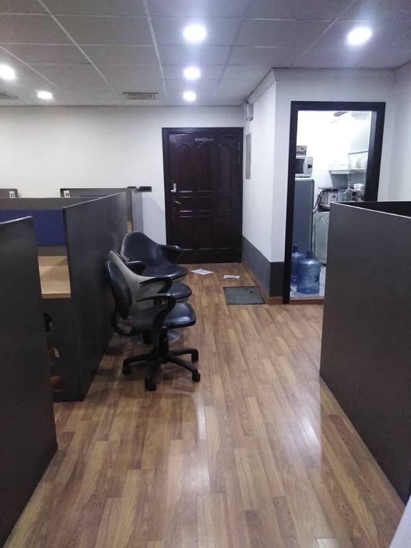 650 SFT Semi Furnished Office Available For Rent In The Heart Of Gulberg 5