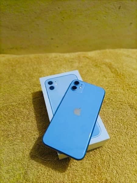 iphone 11 water pack 128Gb with box charger 10/10 like pta approve 2