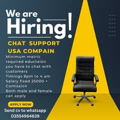 Chat support US base 0