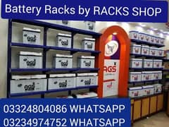 Battery Racks/ wall racks/ storage Racks/ store racks/ Baskets/Trolley