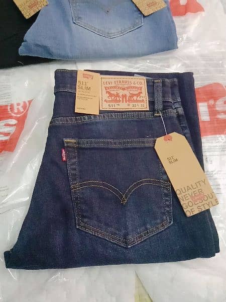 Levis denim jeans pent exported 511 0