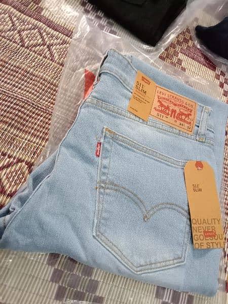 Levis denim jeans pent exported 511 11