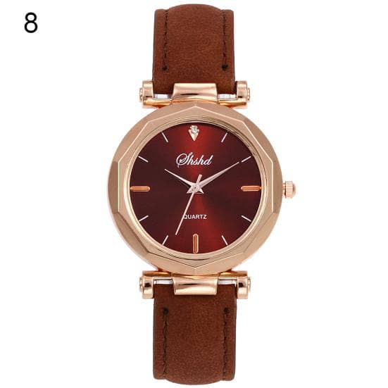 Women Rhinestones Quartz Soft Wrist Watch (10 Beautifull Colours) 6
