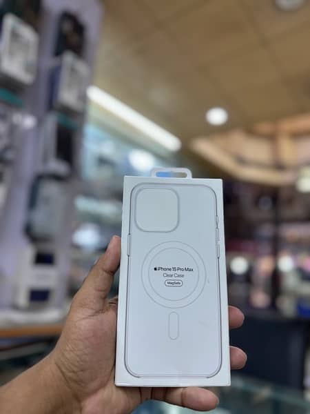 iphone 15 Pro Max case Original Clear Magsafe 0
