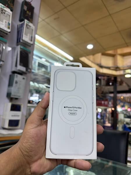 iphone 15 Pro Max case Original Clear Magsafe 1