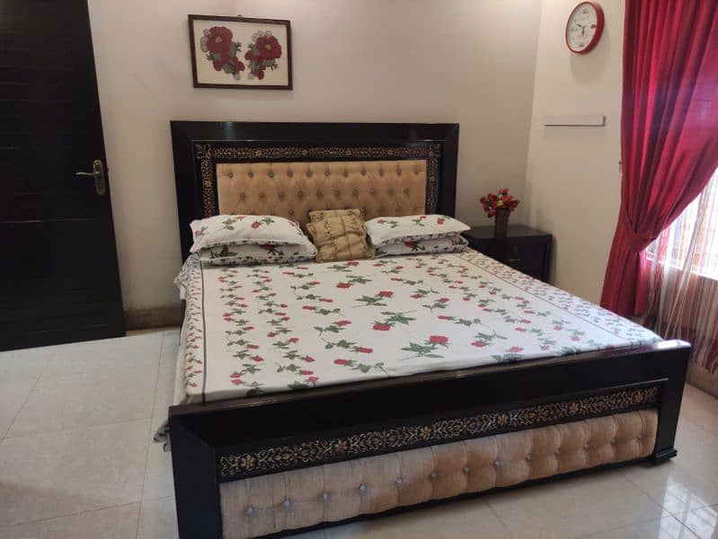 furnished portion for rent in johar town lahore 0