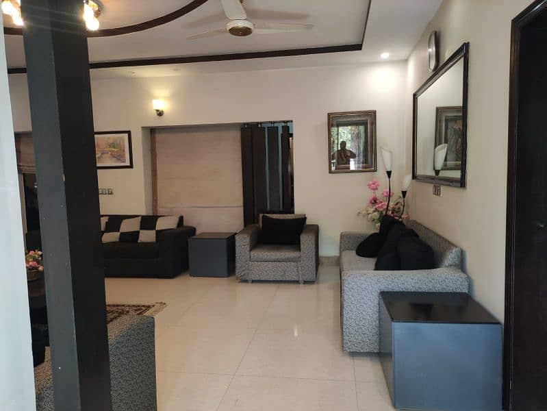 furnished portion for rent in johar town lahore 1