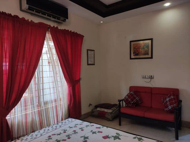 furnished portion for rent in johar town lahore 8