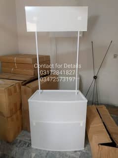 Portable and Folding Imported Kiosk Promotional table for Sale