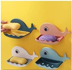 Fish style bathroom soap holder