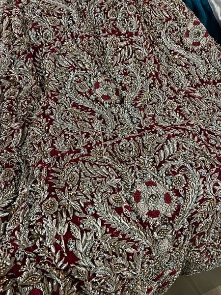 baraat dress (mehroon) (medium) 10