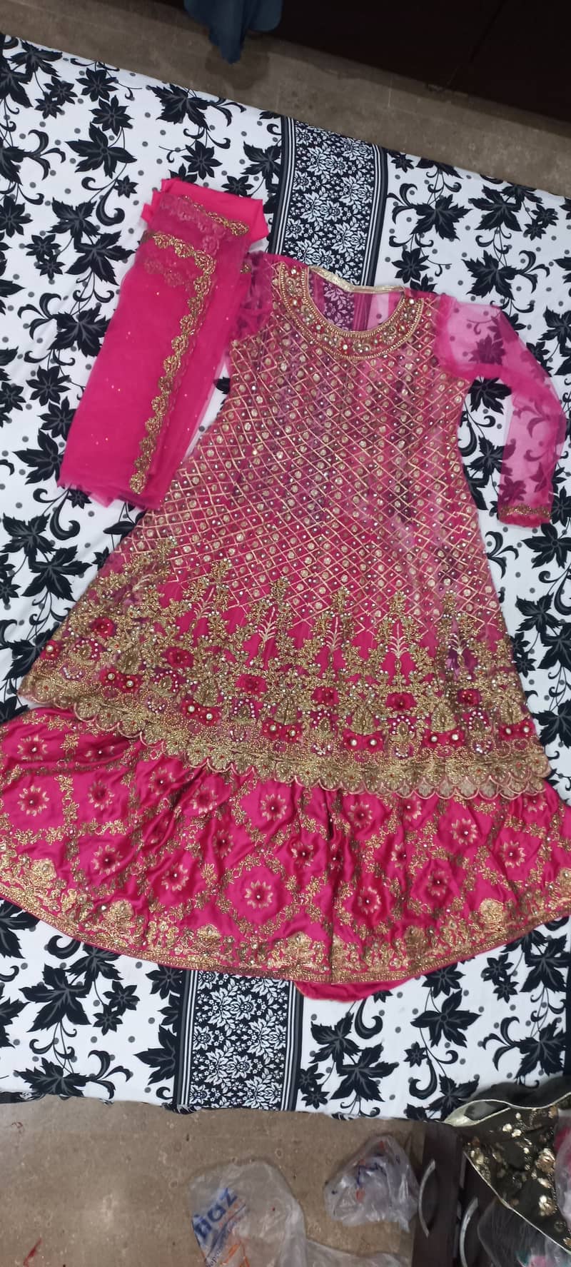 Frock with sharara 1