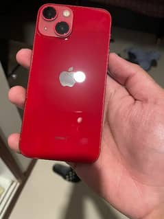 iphone 13 mini red product with box 0