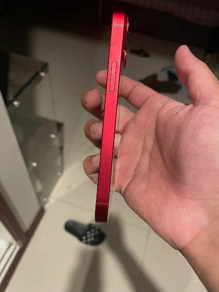 iphone 13 mini red product with box 2