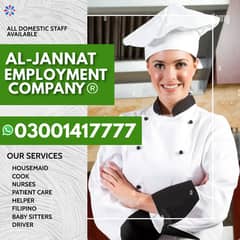 Maids/Babysitter/Cook/Driver/Patient Care//Helper all staff Available 0