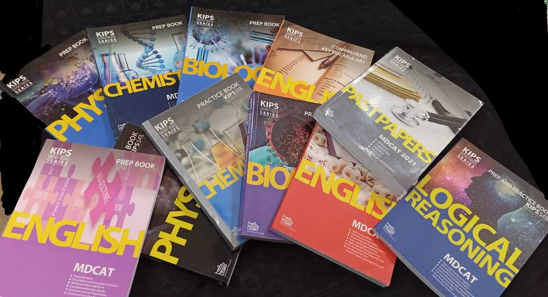 Kips MDCAT preparation and practice books(brand new) 2023-2024 0