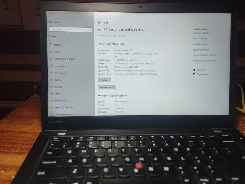 Lenovo ThinkPad X1 Yoga | Intel Core i7 7th Gen 2.8 GHz Processor | 16 4