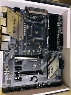 I am selling this Faulty Motherboard Msi b450 Tomahawk