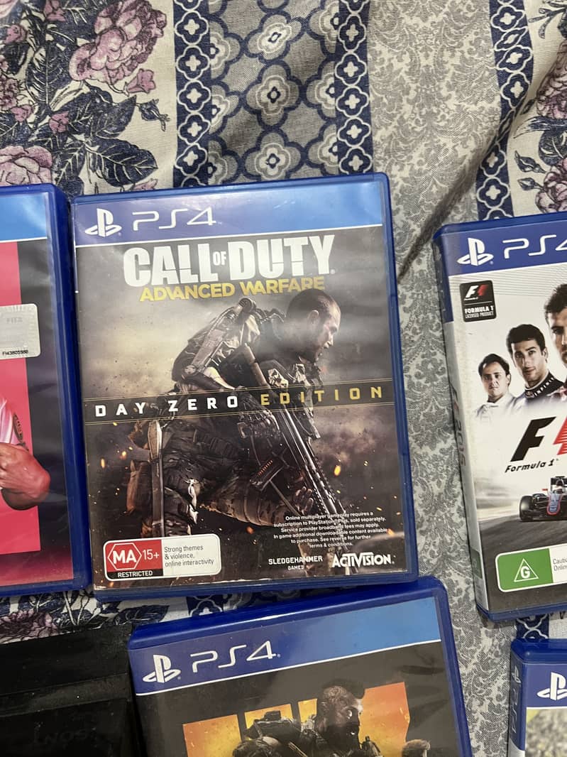PS4 with controller and all Games (Australian Version) 3
