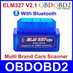 Mini Eml327 V2.1 OBD 2 Bluetooth Car Diagnostic-Tools For Android