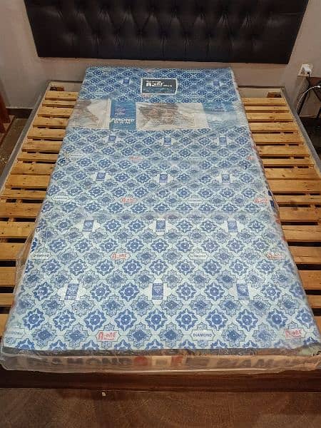 Diamond A-One single bed mattress available for sale 3