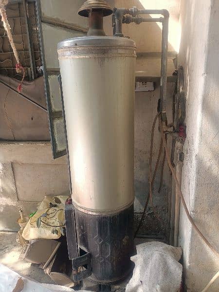 United gas gyser made with solid material 1