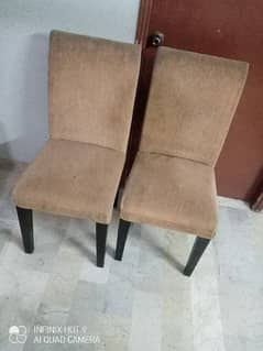 Dining Cushion Chairs (2100 Per Chair)