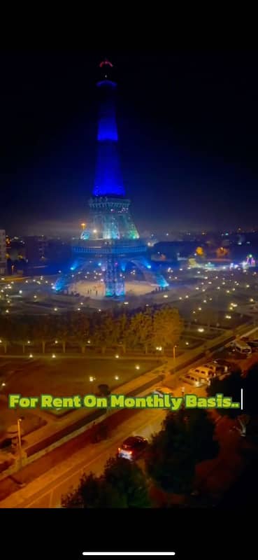 Furnished Flat Facing Eiffel Tower Bahria Town 1