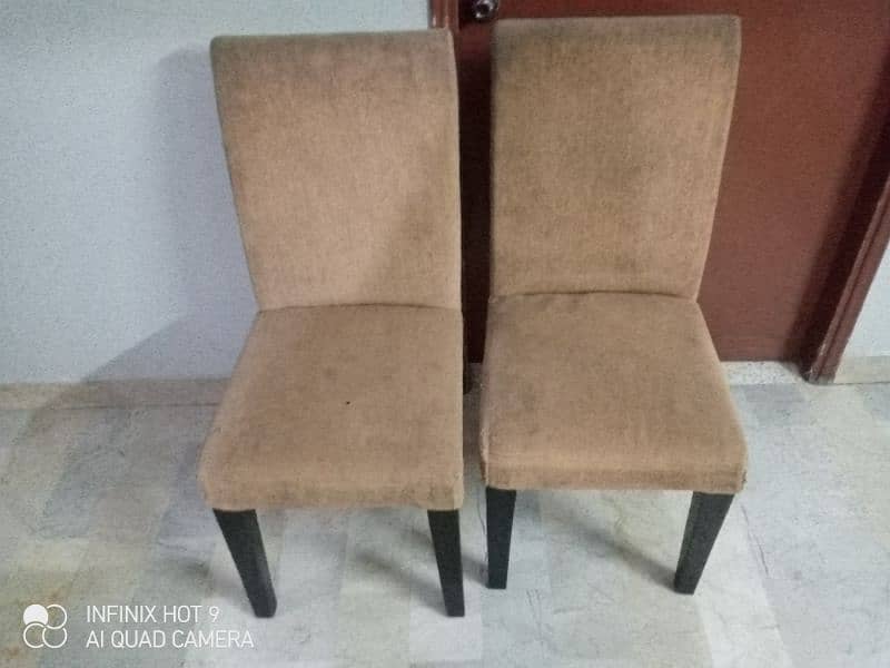 Dining Cushion Chairs (2500 Per Chair) 2