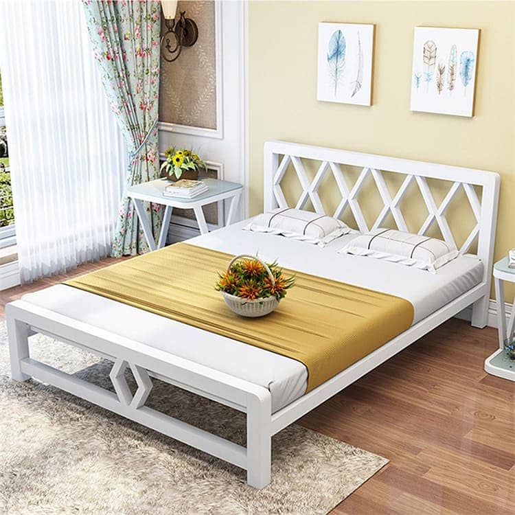 Single Bed / Iron Bed/ double bed/steel bed/furniture 0