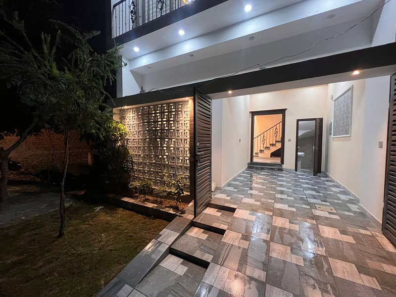 4 marla brand new house is available for sale in hafeez garden housing scheme phase 2 canal road near jallo park opposite sozo water park lahore. 31
