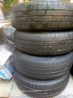 Toyota Vitz Wheels with tyres