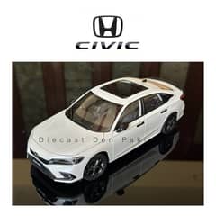 Honda Civic RS 2023 1:18 Scale Licensed Diecast Model Car